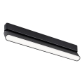 Rabalux - Plafonnier pour système de rail monophasé LED/16W/24V 4000K 33 cm noir