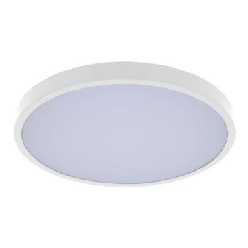 Rabalux - Plafonnier RGB à intensité variable salle de bain LED/36W/230V 3000-6000K Wi-Fi Tuya IP44 d. 42 cm blanc + Télécommande