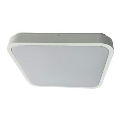 Rabalux - Plafonnier salle de bain LED/24W/230V 3000/4000/6000K IP44 29x29 cm blanc