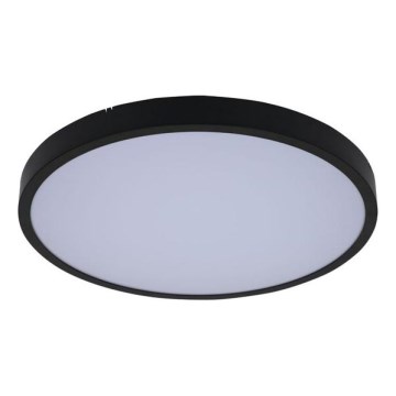 Rabalux - Plafonnier salle de bain LED/36W/230V 3000/4000/6000K IP44 d. 42 cm noir