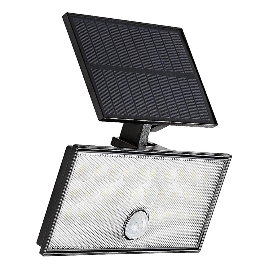Rabalux - Projecteur solaire avec détecteur LED/8W/3,7V 1800mAh IP65 + télécommande