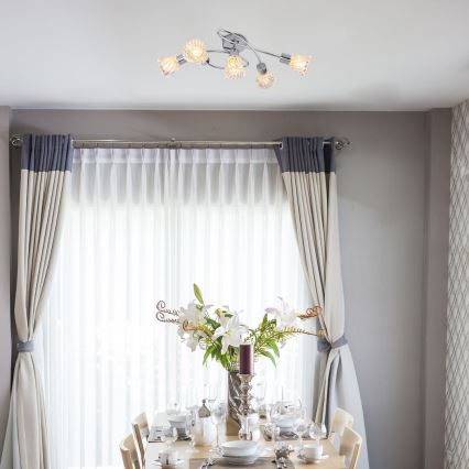 Rabalux - Spot 5xE14/40W/230V