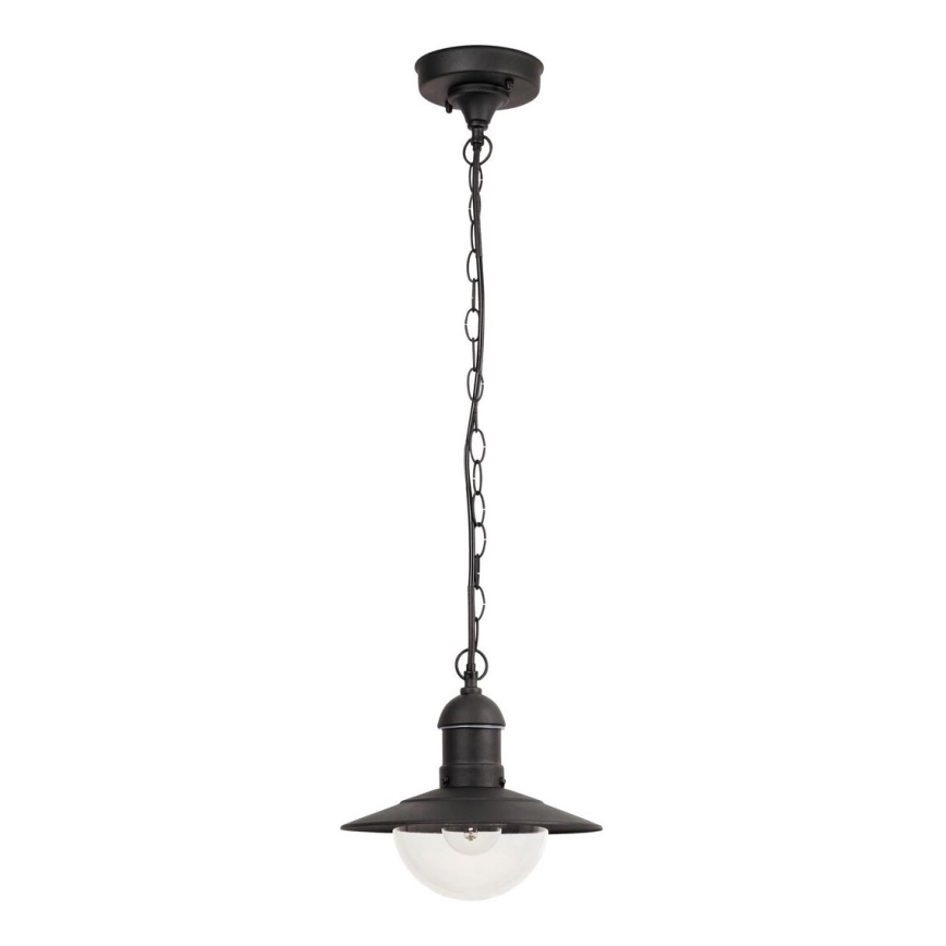 Rabalux - Suspension extérieure 1xE27/60W noire IP44