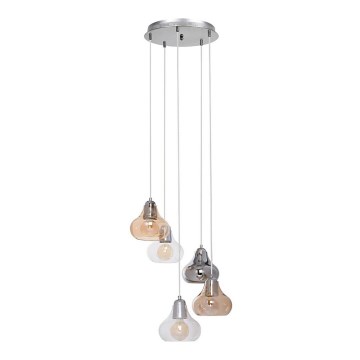 Rabalux - Suspension fil 5xE27/60W/230V
