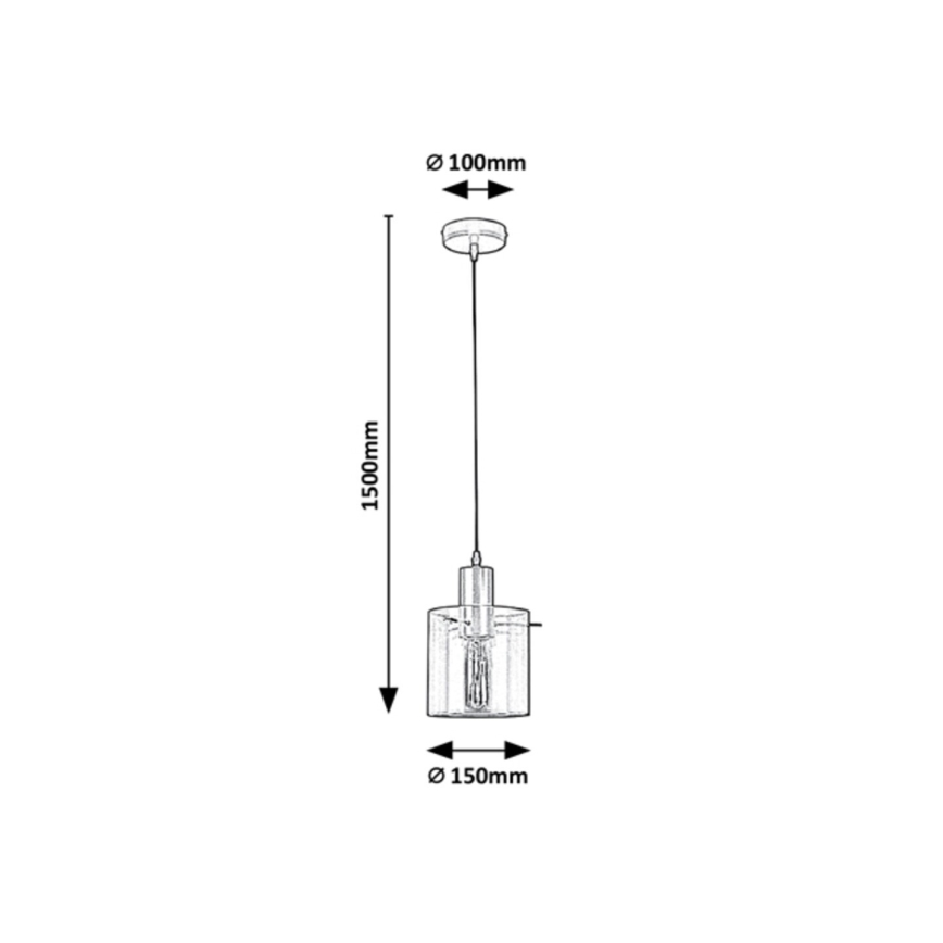Rabalux - Suspension filaire 1xE27/40W/230V