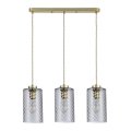 Rabalux - Suspension filaire 3xE27/40W/230V