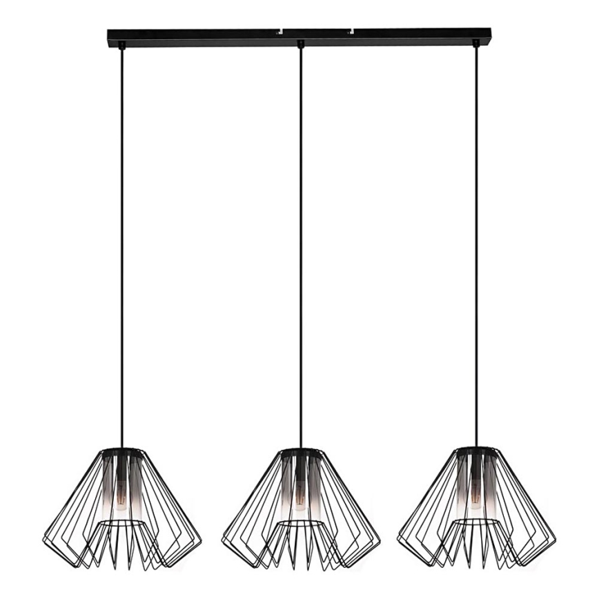 Rabalux - Suspension filaire 3xE27/40W/230V
