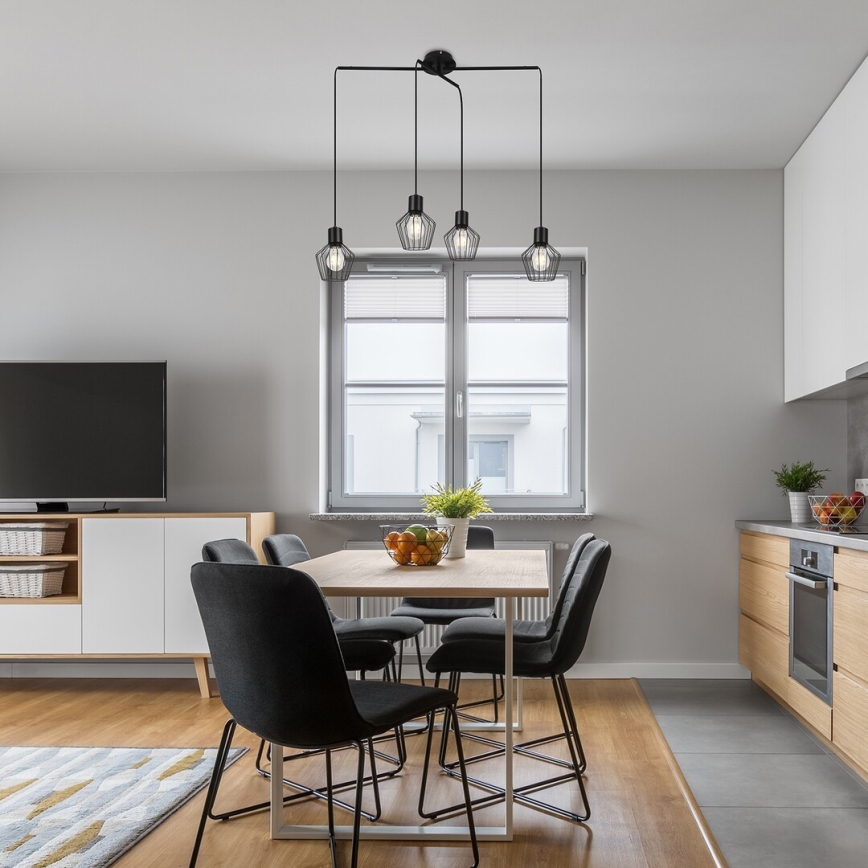 Rabalux - Suspension filaire 4xE27/40W/230V