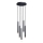Rabalux - Suspension filaire 5xG9/5W/230V noir