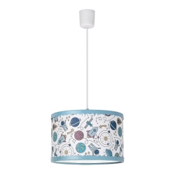 Rabalux - Suspension filaire E27/40W/230V bleu