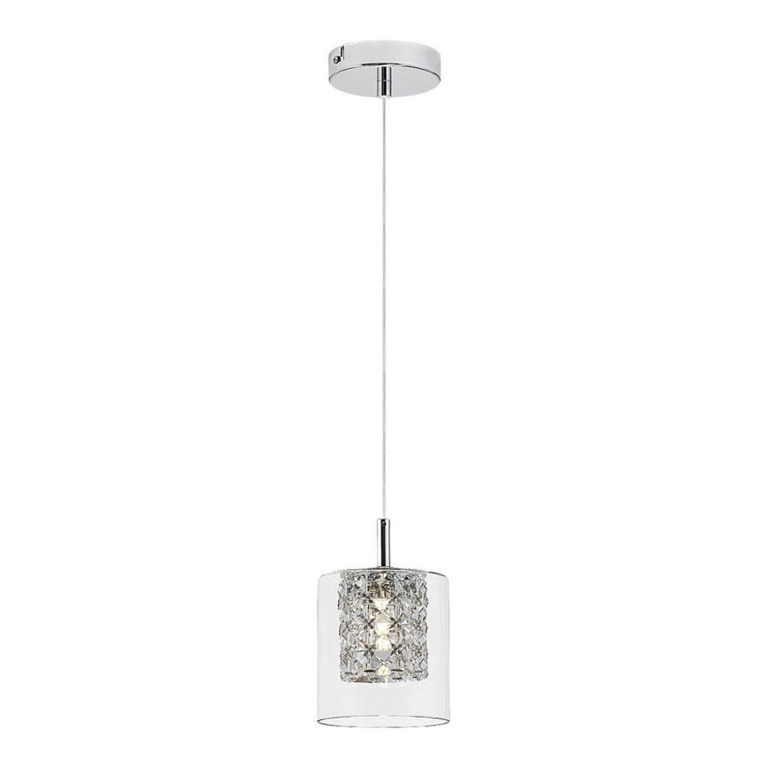 Rabalux - Suspension filaire en cristal 1xG9/40W/230V