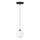 Rabalux - Suspension filaire pour système de rail monophasé LED/5W/24V 4000K noir