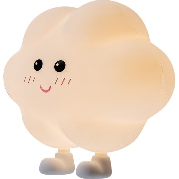 Rabalux - Veilleuse LED tactile et dimmable rechargeable pour enfants LED/2,7W/5V 200 mAh nuage