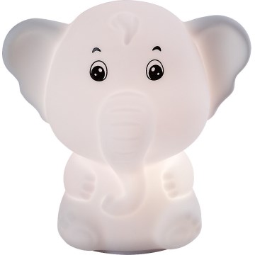 Rabalux - Veilleuse tactile LED RGB LED/0,05W/1xCR2032 éléphant