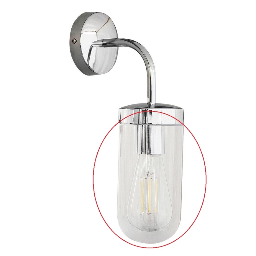 Rabalux - Verre de rechange pour applique murale E27
