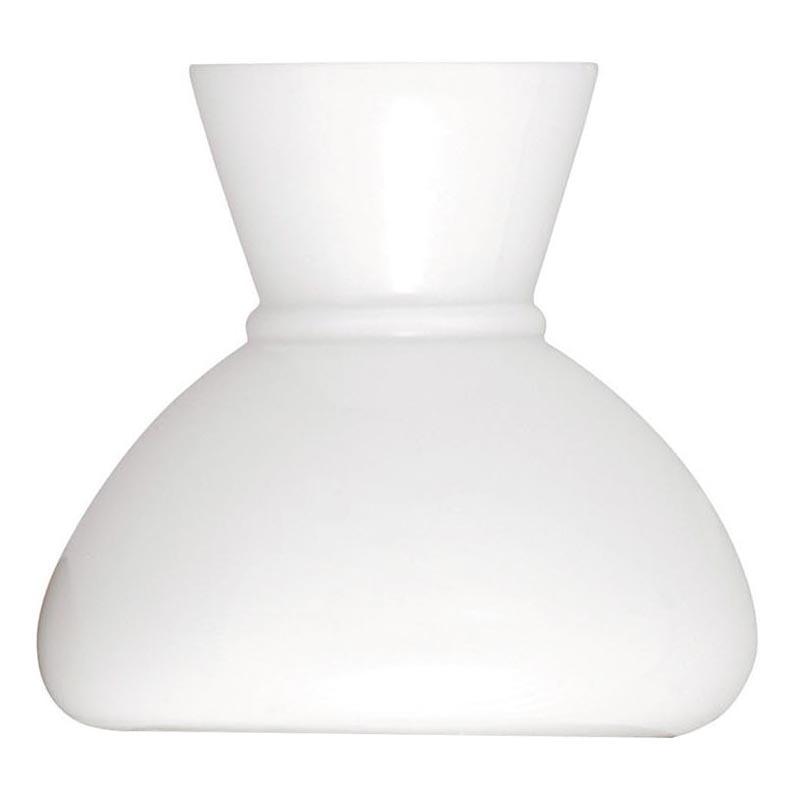 Rabalux - Verre de rechange pour lustre, lampe de table et applique murale E27 Ø 15 cm blanc