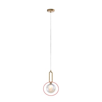 Rabalux - Verre de rechange pour lustre ROSEHIP G9 Ø 15 cm