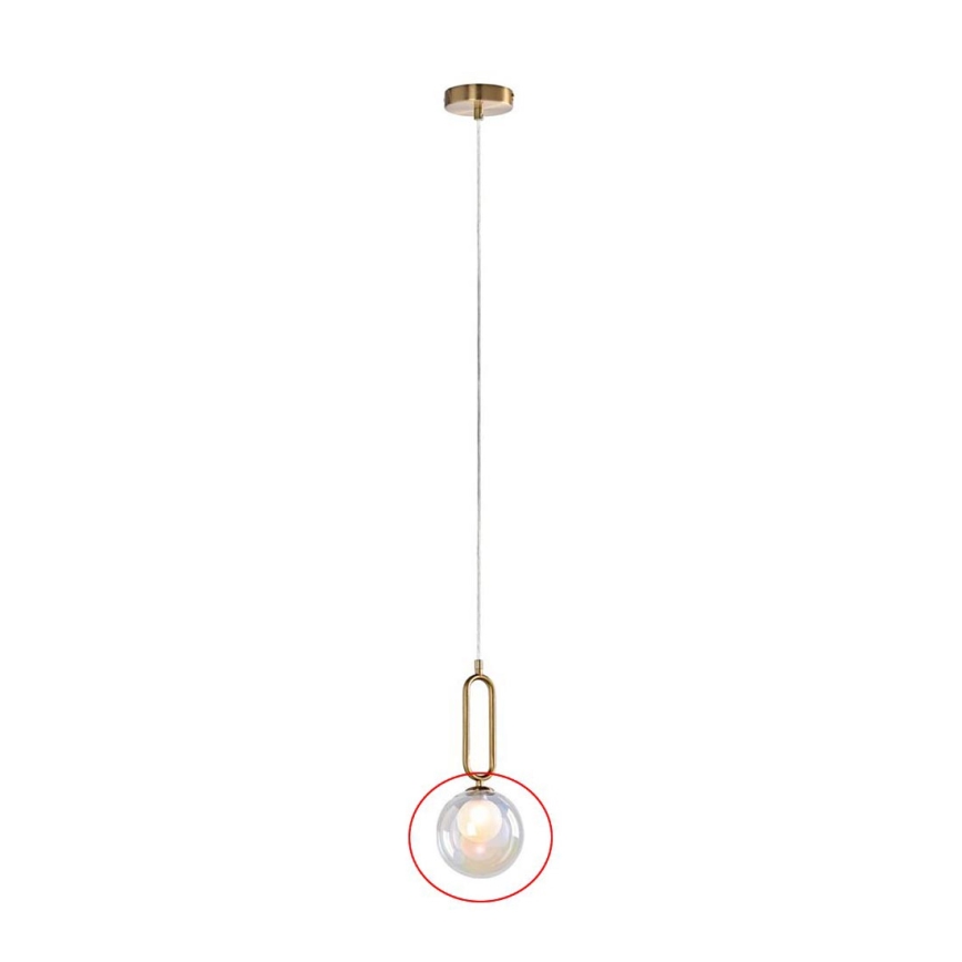 Rabalux - Verre de rechange pour lustre ROSEHIP G9 Ø 15 cm
