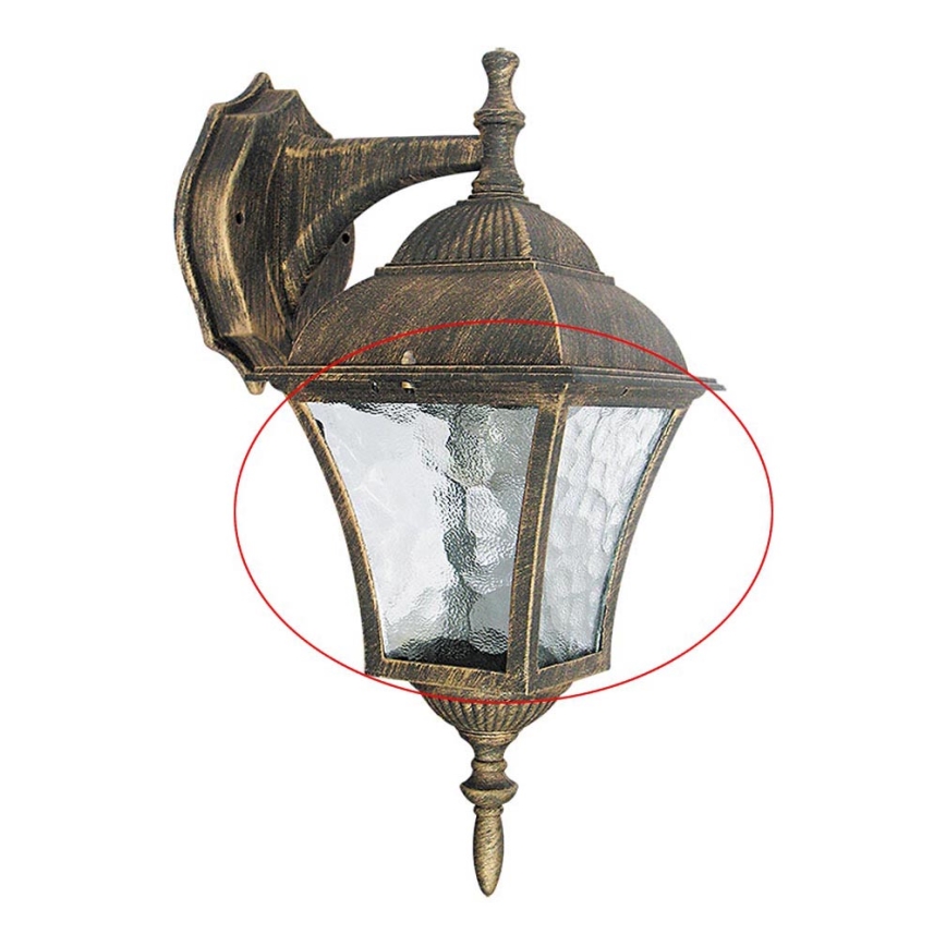 Rabalux - Verre de rechange universel TOSCANA 11,3x10,8 cm