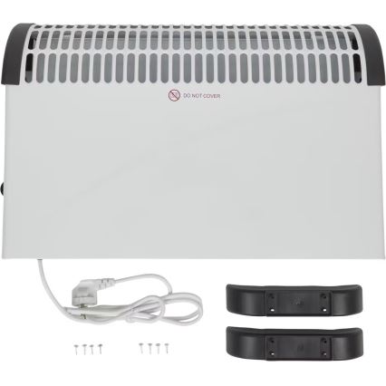 Radiateur convecteur électrique 750/1250/2000W thermostat