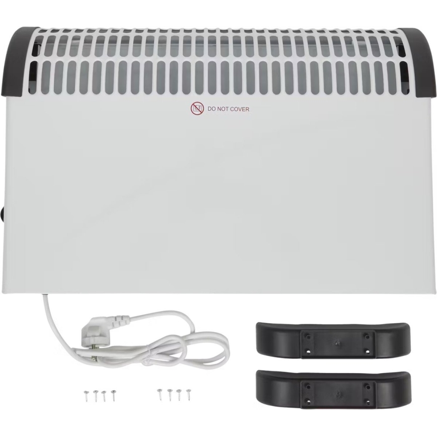 Radiateur convecteur électrique 750/1250/2000W thermostat