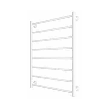 Radiateur sèche-serviettes de salle de bains INOX FLAT 163W/230V 77x53 cm inox/blanc