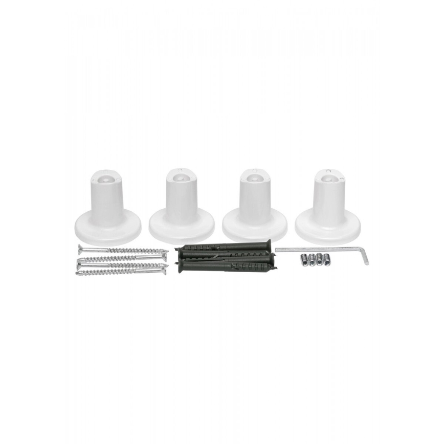 Radiateur sèche-serviettes électrique SILOUETTE 187W/230V 101,1 cm IP44 blanc droit arrondi