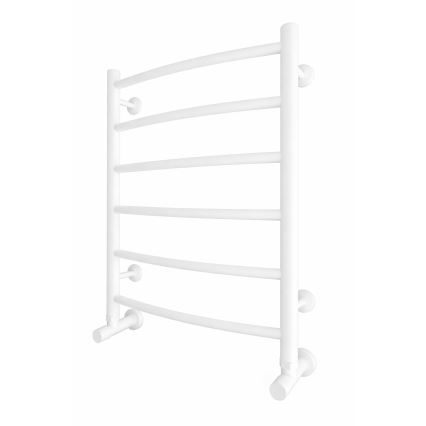 Radiateur sèche-serviettes en échelle INOX CLASSIC 120W/230V 57x43 cm inox/blanc