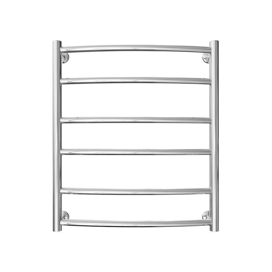 Radiateur sèche-serviettes pour salle de bains INOX CLASSIC 122W/230V 57x53 cm inox/chrome brillant