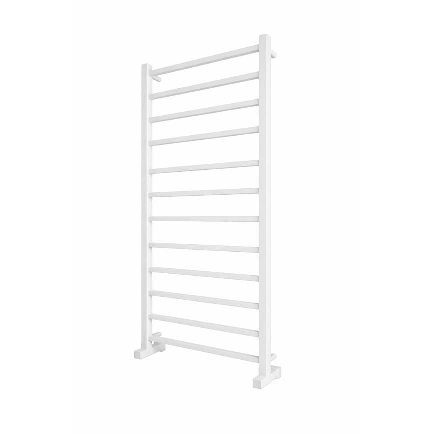 Radiateur sèche-serviettes pour salle de bains INOX TOKIO 233W/230V 117x53 cm inox/blanc