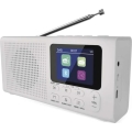 Radio DAB DAB+ FM 3W/5V/4xAA blanc