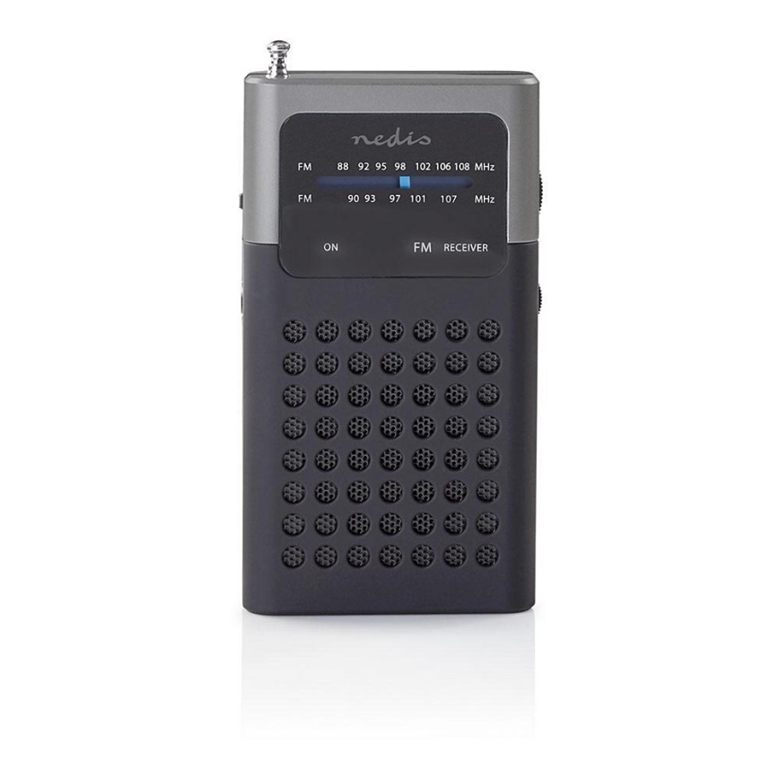 Radio de poche FM 1,5W/2xAAA