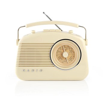 Radio FM 4,5W/230V beige