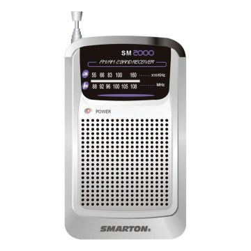 Radio FM/AM de poche 2xAAA
