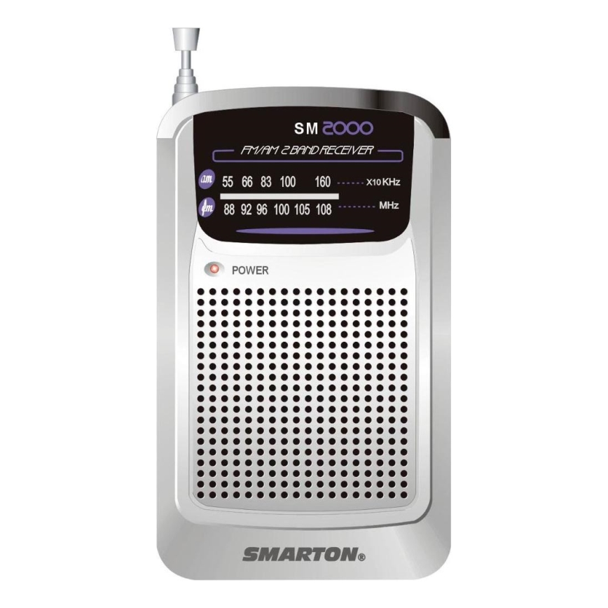 Radio FM/AM de poche 2xAAA