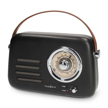 Radio FM rétro 3W/5V 1500 mAh