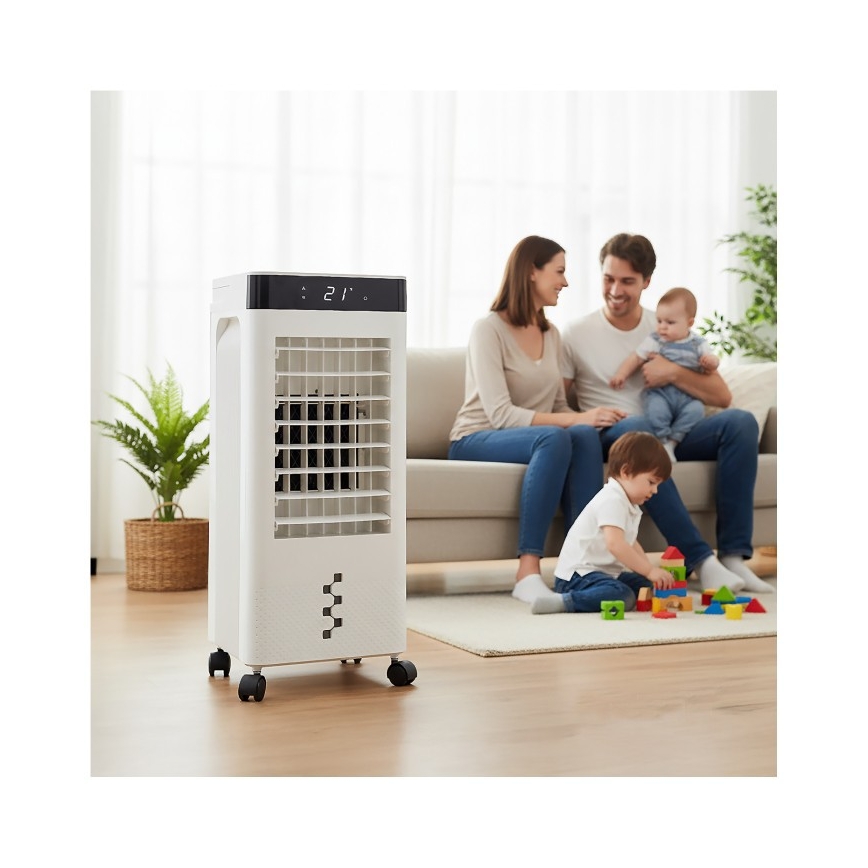 Rafraîchisseur d'air portable VIENTO COOL 65W/230V blanc + télécommande