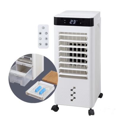 Rafraîchisseur d'air portable VIENTO COOL 65W/230V blanc + télécommande