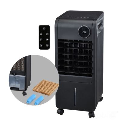Rafraîchisseur d'air portable VIENTO COOL-R 65W/230V noir + télécommande