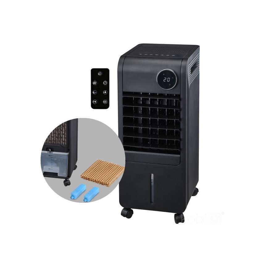Rafraîchisseur d'air portable VIENTO COOL-R 65W/230V noir + télécommande