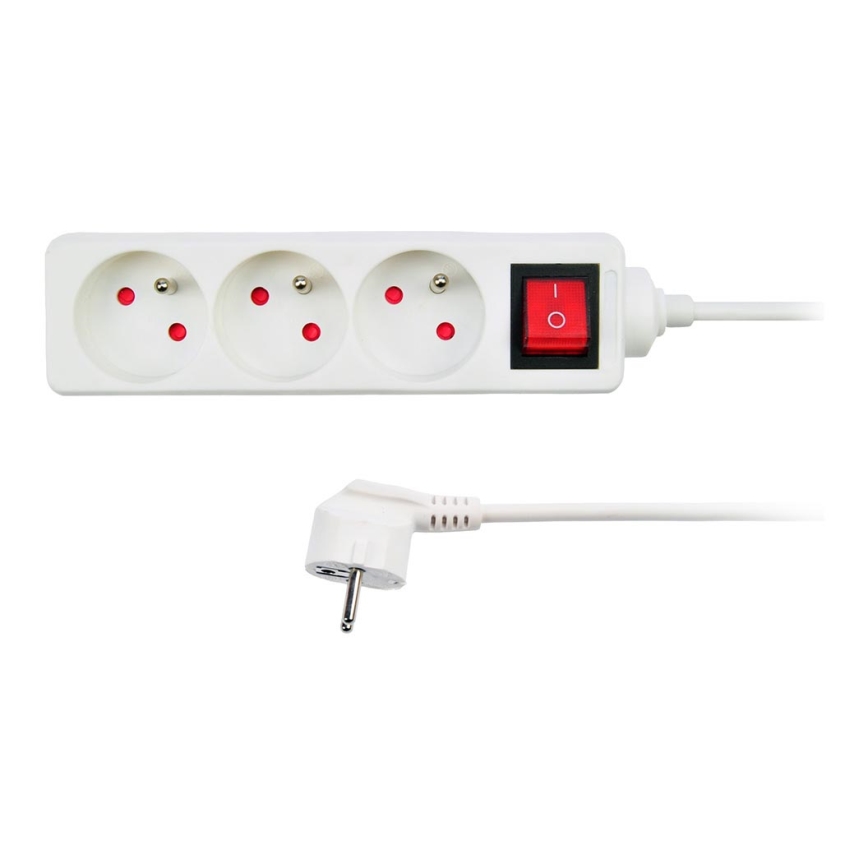 Rallonge avec interrupteur 2m