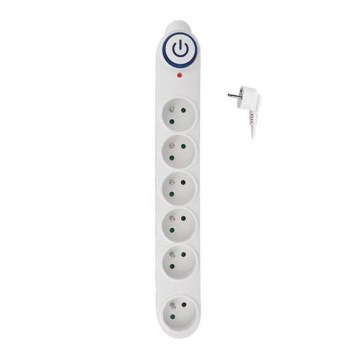 Rallonge avec interrupteur 6Z 1,5m