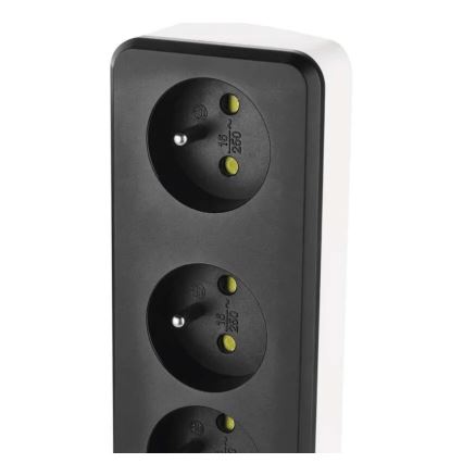 Rallonge connectée avec interrupteur GoSmart 4Z + 1xUSB-A + 1xUSB-C 2 m Wi-Fi Tuya