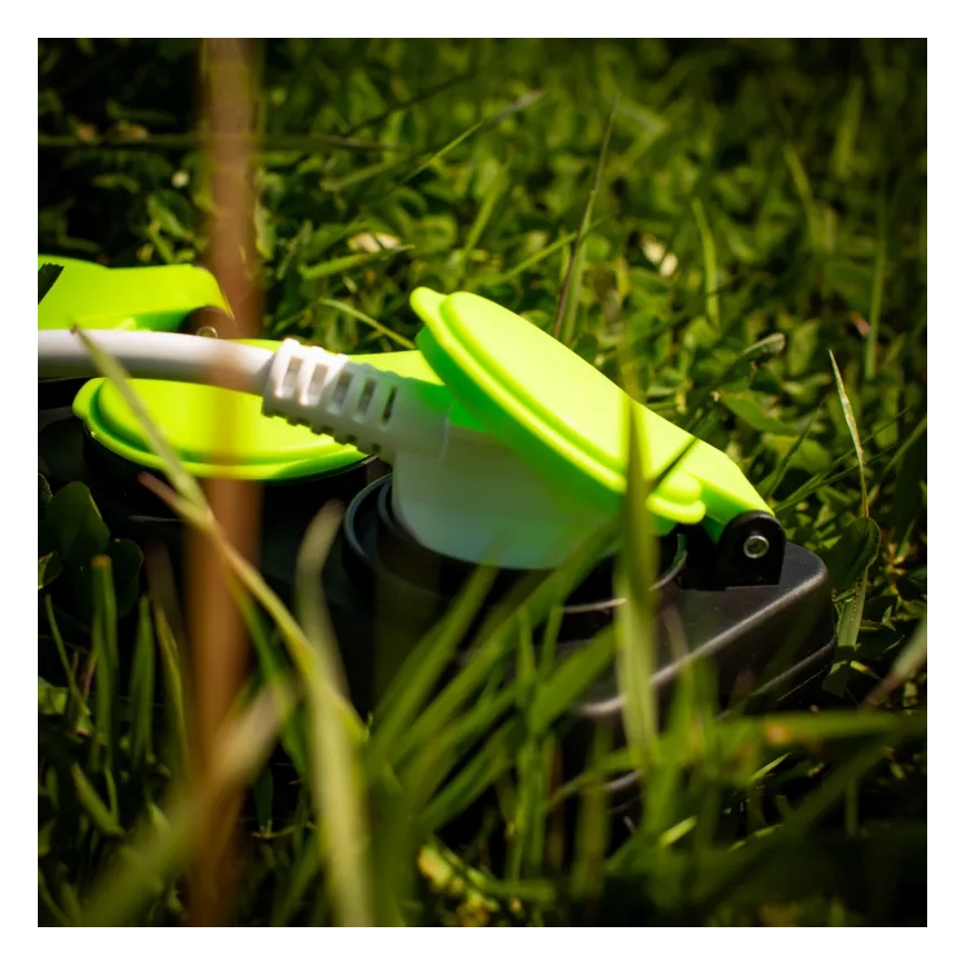 Rallonge électrique 20 m avec interrupteur — 3 prises — IP44