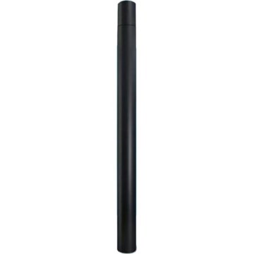 Rallonge pour mât d'éclairage extérieur BASE 1 m, noir