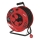 Rallonge sur tambour avec 4 prises 50m rouge IP44