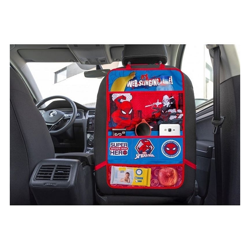 Rangement pour voiture pour enfants 58x35 cm SPIDERMAN