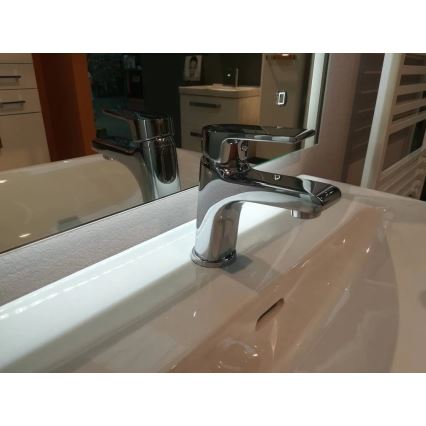 RAV Slezák CO127.0 - Mitigeur pour lavabo + bonde COLORADO 14,3 cm chrome brillant