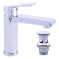 RAV Slezák CO129.0 - Mitigeur pour lavabo + bonde COLORADO 16,2 cm chromé brillant