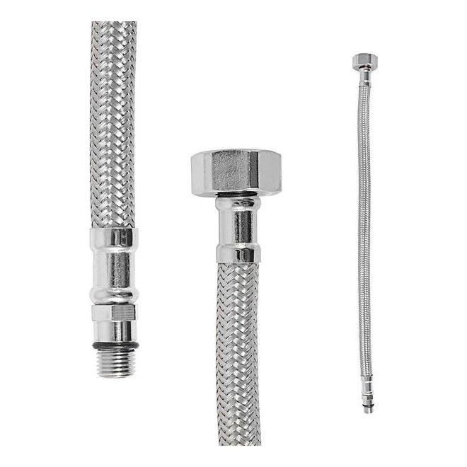 RAV Slezák IF0038 - Flexible de raccordement FLEXI 35 cm chrome brillant